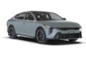 Kia K4 Sedan 2025-2026 Stänklappar Svarta Med Röd Logotyp Rally Armor