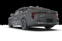 Kia K4 Sedan 2025-2026 Stänklappar Svarta Med Röd Logotyp Rally Armor