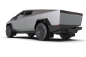 Tesla Cybertruck 2024-2026 Stänklappar UR Svarta Med Vit Logotyp Rally Armor