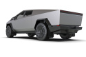 Tesla Cybertruck 2024-2026 Stänklappar UR Svarta Med Vit Logotyp Rally Armor