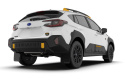 Subaru Crosstrek (Endast Wilderness) 2024-2026 Stänklappar UR Svarta Med Röd Logotyp Ingen Borrning Krävs Rally Armor