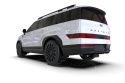 Hyundai Santa Fe 2024-2026 Stänklappar Svarta Med Vit Logotyp Rally Armor
