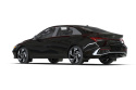 Hyundai Elantra 2024-2026 Stänklappar Svarta Med Vit Logotyp Rally Armor