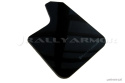Universella Stänklappar UR Svarta Med Svartmetallic Logotyp Rally Armor