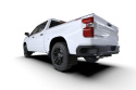 Chevrolet Silverado Gen 4 1500 2019-2026 Stänklappar UR Svarta Med Rödmetallic Logotyp Rally Armor