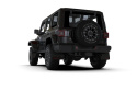 Jeep Wrangler Rubicon JL 2018+ Stänklappar UR Svarta Med Svartmetallic Logotyp Rally Armor