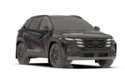 Hyundai Tucson ICE XRT 2025-2026 Stänklappar UR Svarta Med Svartmetallic Logotyp Rally Armor