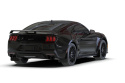 Ford Mustang 2024-2026 Stänklappar UR Svarta Med Svartmetallic Logotyp Rally Armor