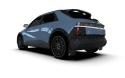Hyundai Ioniq 5 XRT 2025-2026 Stänklappar Svarta Med Svartmetallic Logotyp Rally Armor