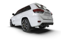 Jeep Grand Cherokee SRT Trackhawk 2018-2022 Stänklappar UR Svarta Med Röd Logotyp Rally Armor