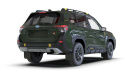 Subaru Forester Wilderness 2026 Stänklappar UR Svarta Med Grön Logotyp Rally Armor