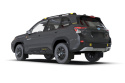 Subaru Forester Wilderness 2026 Stänklappar UR Svarta Med Mörkgrå Logotyp Rally Armor