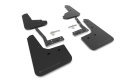 Subaru Trailseeker 2026+ Svarta Stänklappar med Metallic Svart Logo Rally Armor