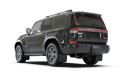 Lexus GX 550 Luxury 2024-2026 Stänklappar UR Svarta Med Silver Logotyp Rally Armor