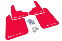 93-01 UR Impreza Röda Rally Stänkskydd Vit Logo Rally Armor