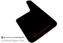 Universal Basic Plus Svarta Stänkskydd Röd Logo (4-Pack) Rally Armor