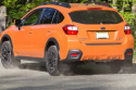 Subaru Crosstrek XV 2013-2017 Stänklappar UR Svarta Med Blågrön Logotyp (Alternativt Typsnitt) Rally Armor