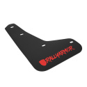 Ford Focus ST 2012-2019 / RS 2016-2019 Stänklappar UR Svarta Med Röd Logotyp (Alternativt Typsnitt) Rally Armor