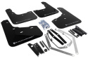 2013-16 Ford Fiesta ST Svarta Stänkskydd Silver Logo Rally Armor