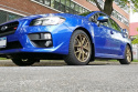 Subaru WRX/STI 2015-2021 Stänklappar UR Blå Med Vit Logotyp Rally Armor