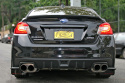 Subaru WRX/STI 2015-2021 Stänklappar Svarta Med Vit Logotyp (Alternativt Typsnitt) Rally Armor