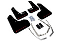 2015+ MKVII VW Golf/GTI/TSI & Golf 7.5 R 18+ Svarta Stänkskydd Röd Logo Rally Armor