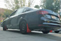 Volkswagen Jetta 2015-2018 Stänklappar UR Svarta Med Grå Logotyp Rally Armor