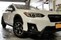 18+ Subaru XV Crosstrek Främre Svarta Stänkskydd Vit Logo Rally Armor