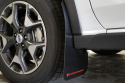 18+ Subaru XV Crosstrek Svarta Stänkskydd Grå Logo Rally Armor