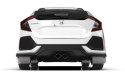 Honda Civic Sport/Sport Touring 2017-2021 Stänklappar UR Vita Med Röd Logotyp Rally Armor