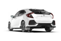 Honda Civic Sport/Sport Touring 2017-2021 Stänklappar UR Vita Med Röd Logotyp Rally Armor