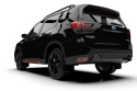 2019+ Subaru Forester Svarta Stänkskydd Grå Logo Rally Armor