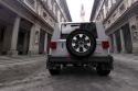 Jeep JL Wrangler 2018-2025 Stänklappar UR Svarta Med Vit Logotyp Rally Armor