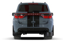 Dodge Durango SRT / RT 2016-2022 Svarta Stänkskydd Grå Logo Rally Armor