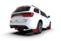 Dodge Durango SRT / RT 2016-2022 Röda Stänkskydd Svart Logo Rally Armor