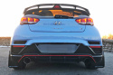 Hyundai Veloster N 2019-2022 Stänklappar UR Svarta Med Vit Logotyp Rally Armor