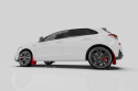 Hyundai Elantra GT N Line/i30 2019-2021 Stänklappar UR Röda Med Svart Logotyp Rally Armor