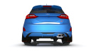 Ford Fiesta ST MK8 2018-2023 Stänklappar UR Svarta Med Blå Logotyp Rally Armor