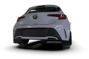 Toyota Corolla Hatchback 19-20 Svart Stänkskydd Vit Logo Rally Armor