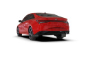 Hyundai Elantra 2021-2023 Stänklappar UR Svarta Med Röd Logotyp Rally Armor