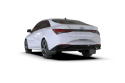 Hyundai Elantra 2021-2023 Stänklappar UR Svarta Med Vit Logotyp Rally Armor
