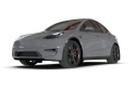 Tesla Model Y, Juniper Y 2020-2026 Stänklappar Svarta Med Svartmetallic Logotyp Rally Armor