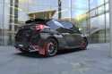 Toyota GR Yaris 20+ Svarta Stänkskydd Vit Logo Rally Armor