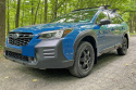 Subaru Outback Wilderness 2022-2025 Stänklappar Svarta Med Röd Logotyp Rally Armor