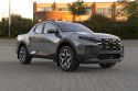 Hyundai Santa Cruz 2022-2026 Stänklappar Svarta Med Grå Logotyp Rally Armor