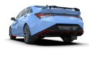 Hyundai Elantra N & N Line 2022-2023 Stänklappar Svarta Med Grå Logotyp Rally Armor