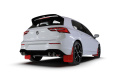 Volkswagen Golf GTI/R (MK8) 2022-2026 Stänklappar UR Svarta Med Blå Logotyp Rally Armor