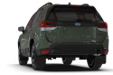 Subaru Forester & Wilderness 2022-2024 Stänklappar UR Svarta Med Wild Orange Logotyp Rally Armor