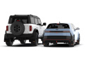 Ford Bronco RB-ST Fotsteg Och Bakre Stötfångare I Stål 2021-2025 Stänklappar Svarta Med Rosa BCE-Logotyp Rally Armor