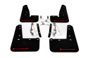 Toyota GR Corolla 2023-2026 Stänklappar UR Svarta Med Röd Logotyp Rally Armor